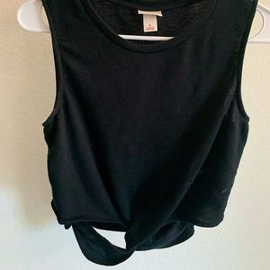 Mossimo Supply Co racer back crop top